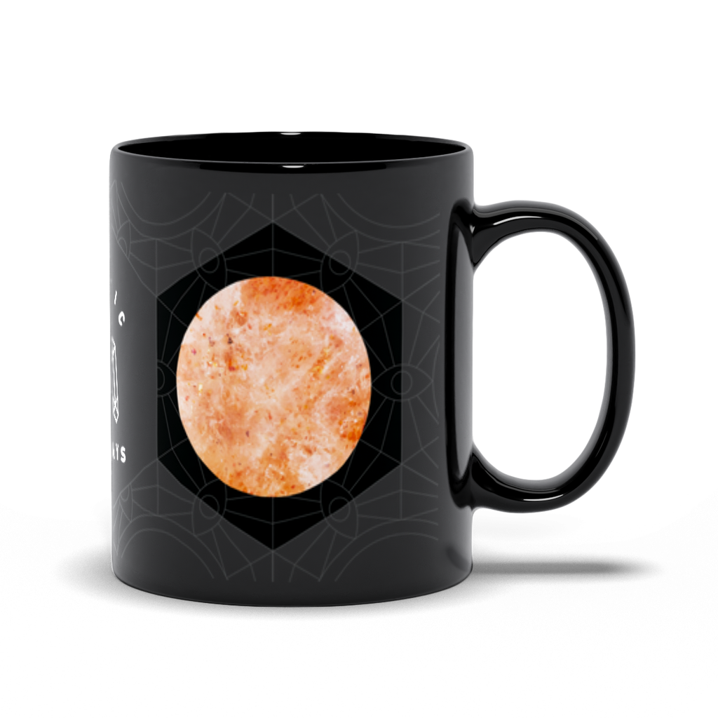 Sunstone Black Mug