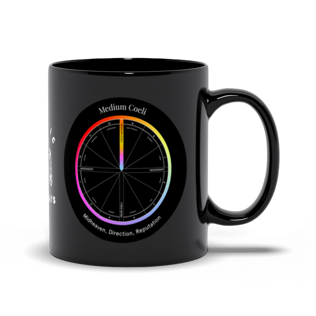 Medium Coeli Black Mug