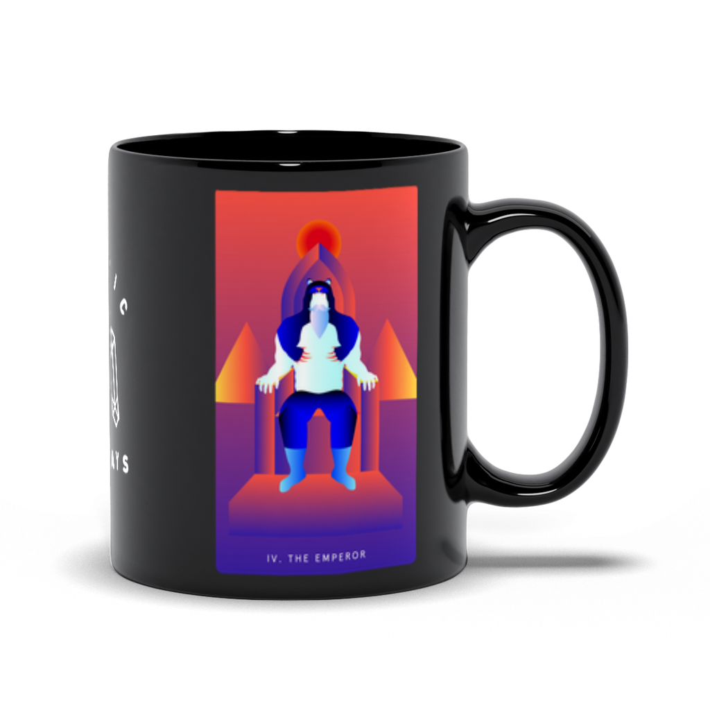 The Emperor Black Mug