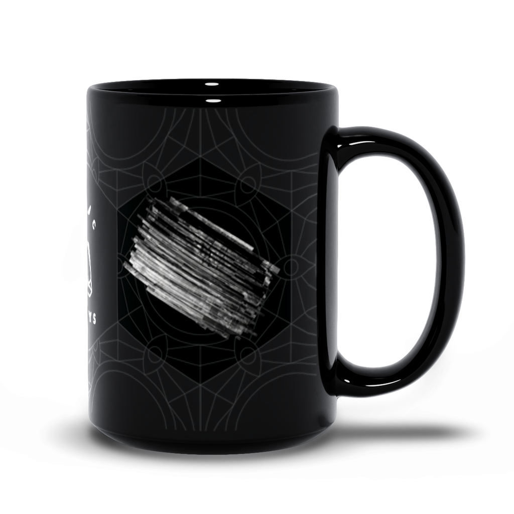 Black Tourmaline Black Mug
