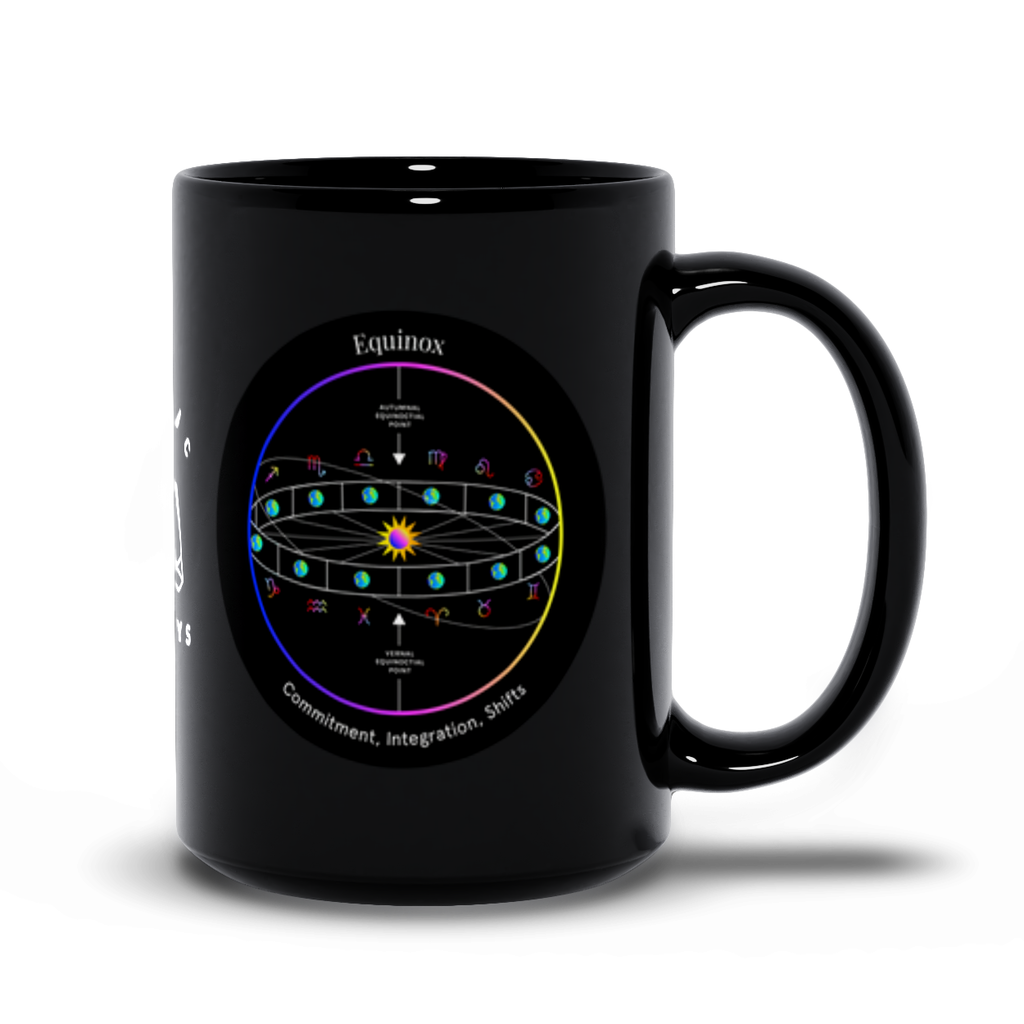 Equinox Black Mug