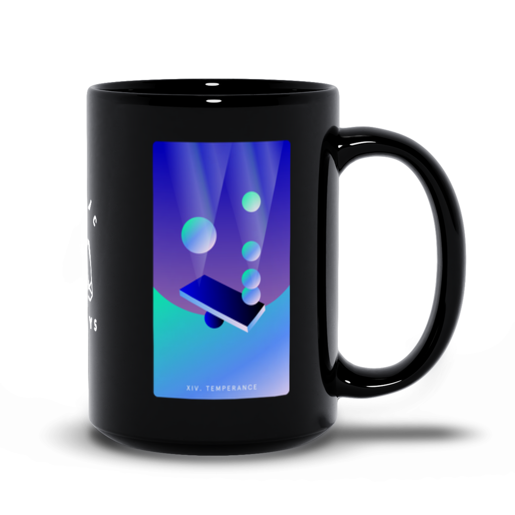 Temperance Black Mug