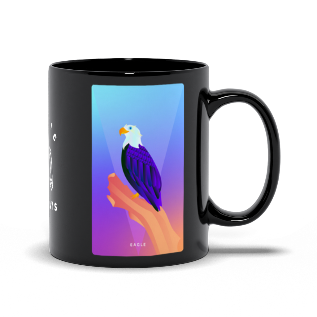 Eagle Black Mug