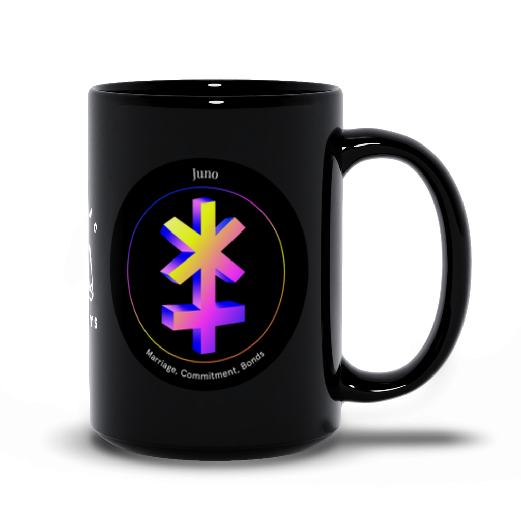 Juno Black Mug