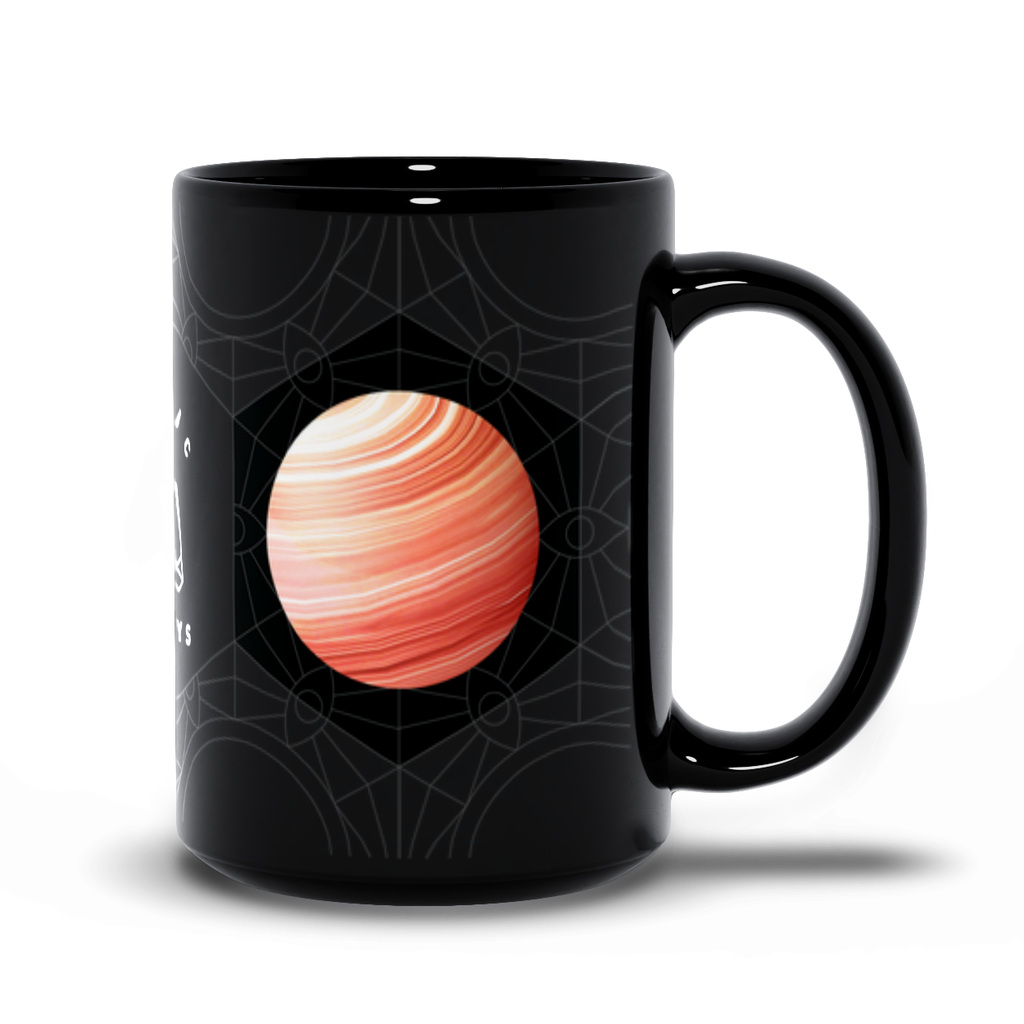 Carnelian Black Mug