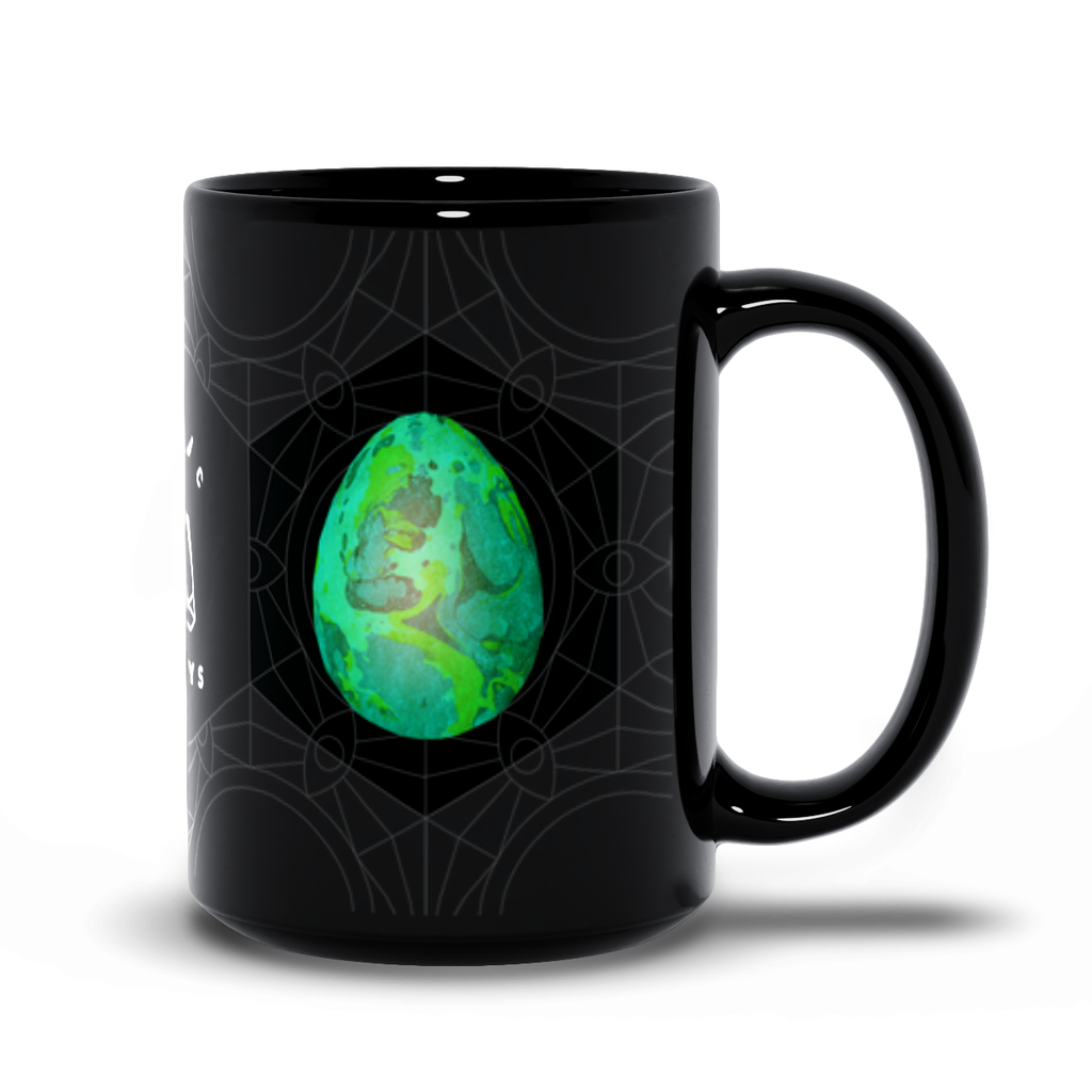 Chrysocolla Black Mug