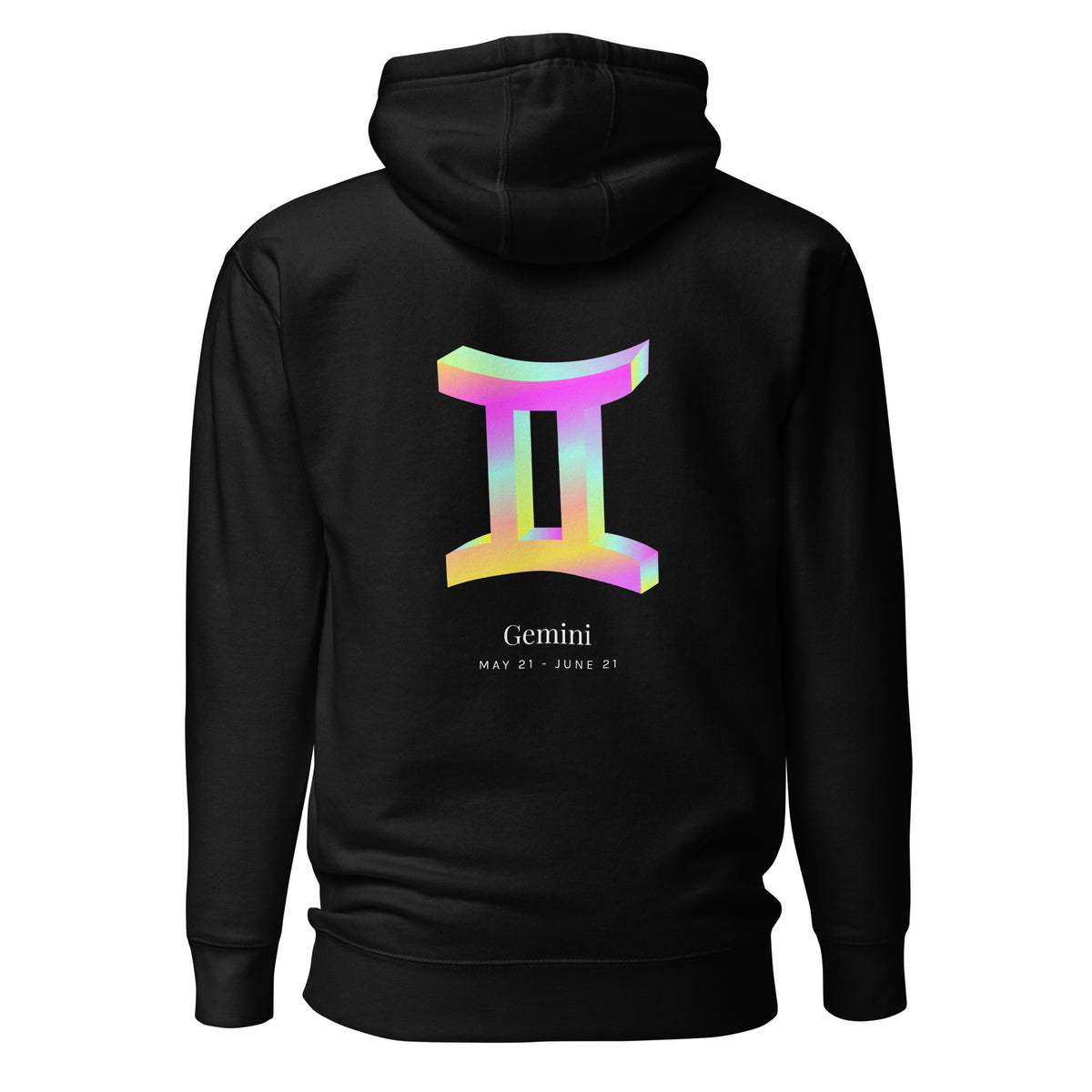 Gemini Symbol Hoodie