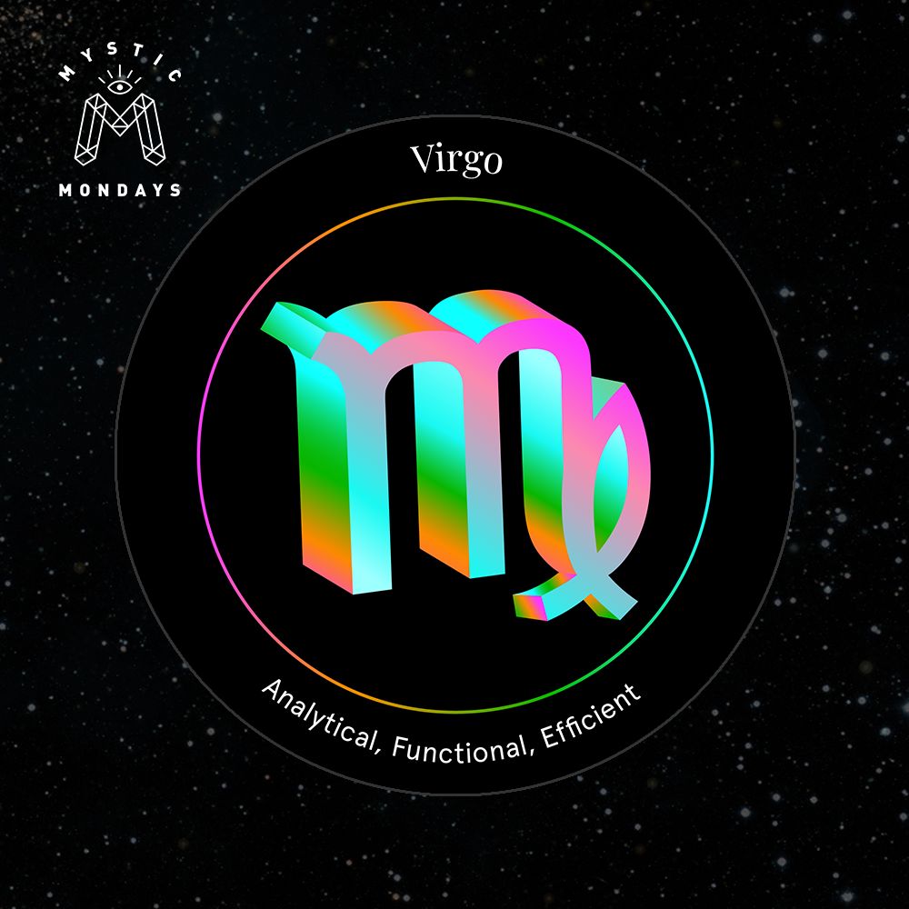 Virgo Astro Alignment Card Cheat Sheet Reference Guide