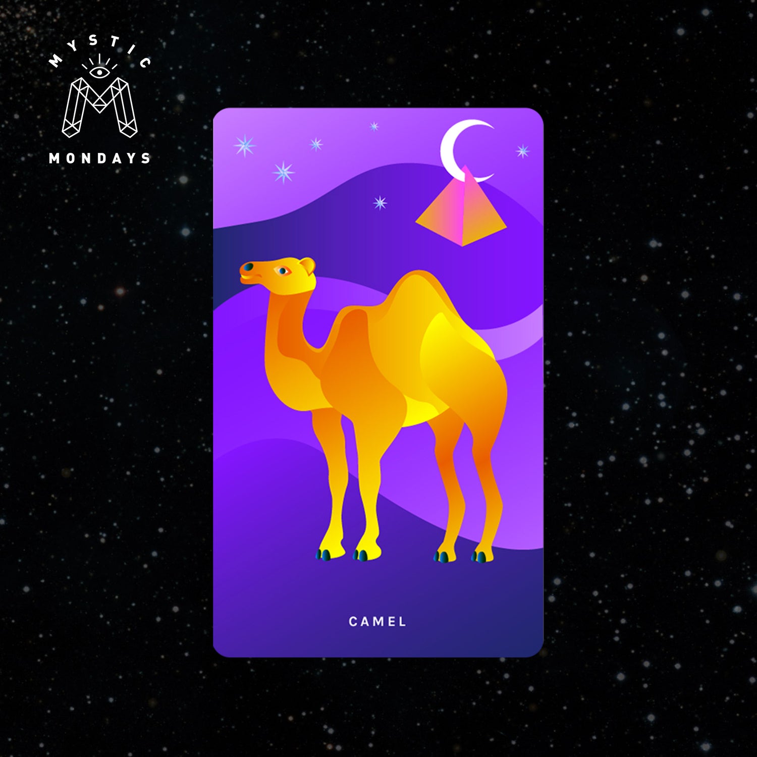 Camel Cosmic Creatures Card Cheat Sheet Reference Guide