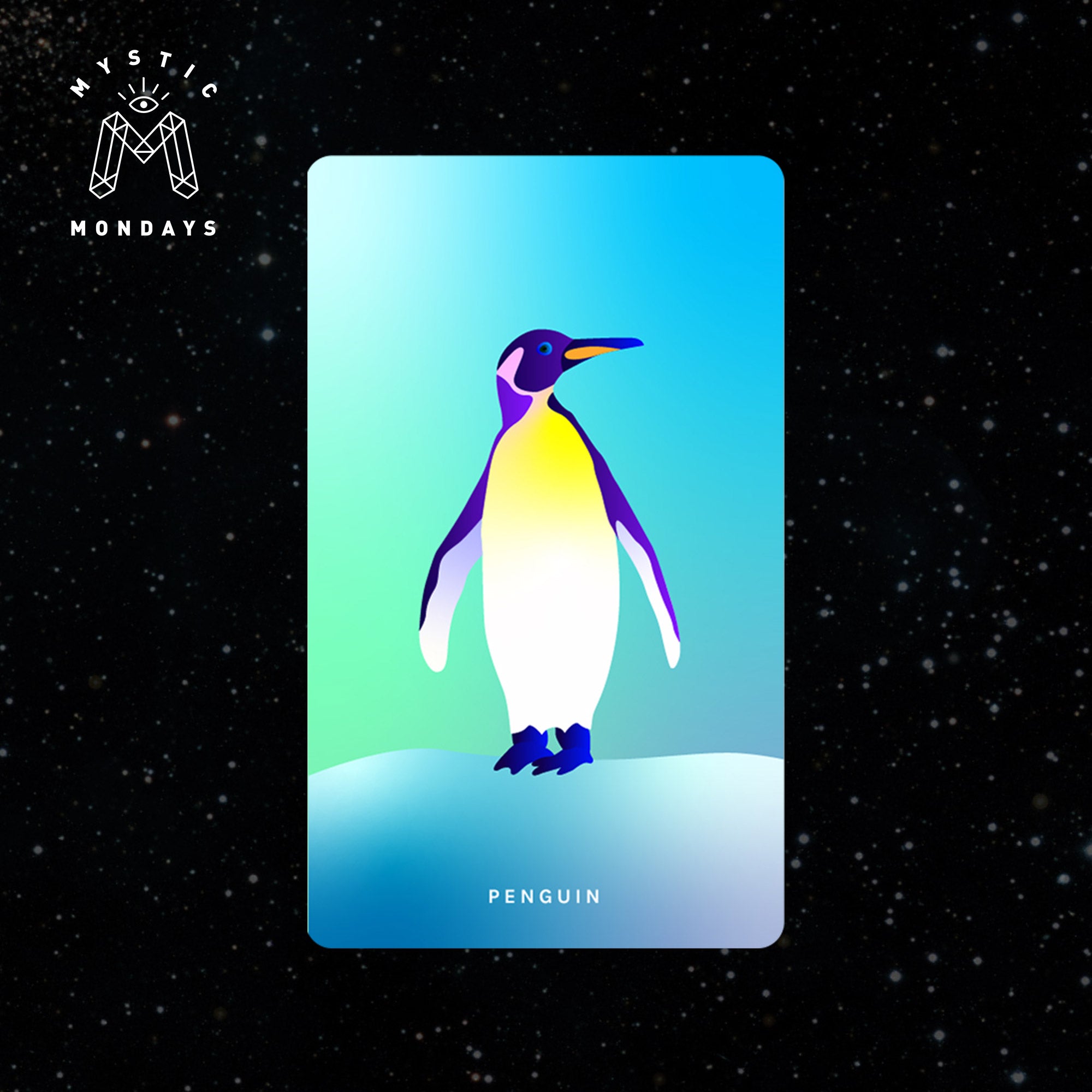 Penguin Cosmic Creatures Card Meaning