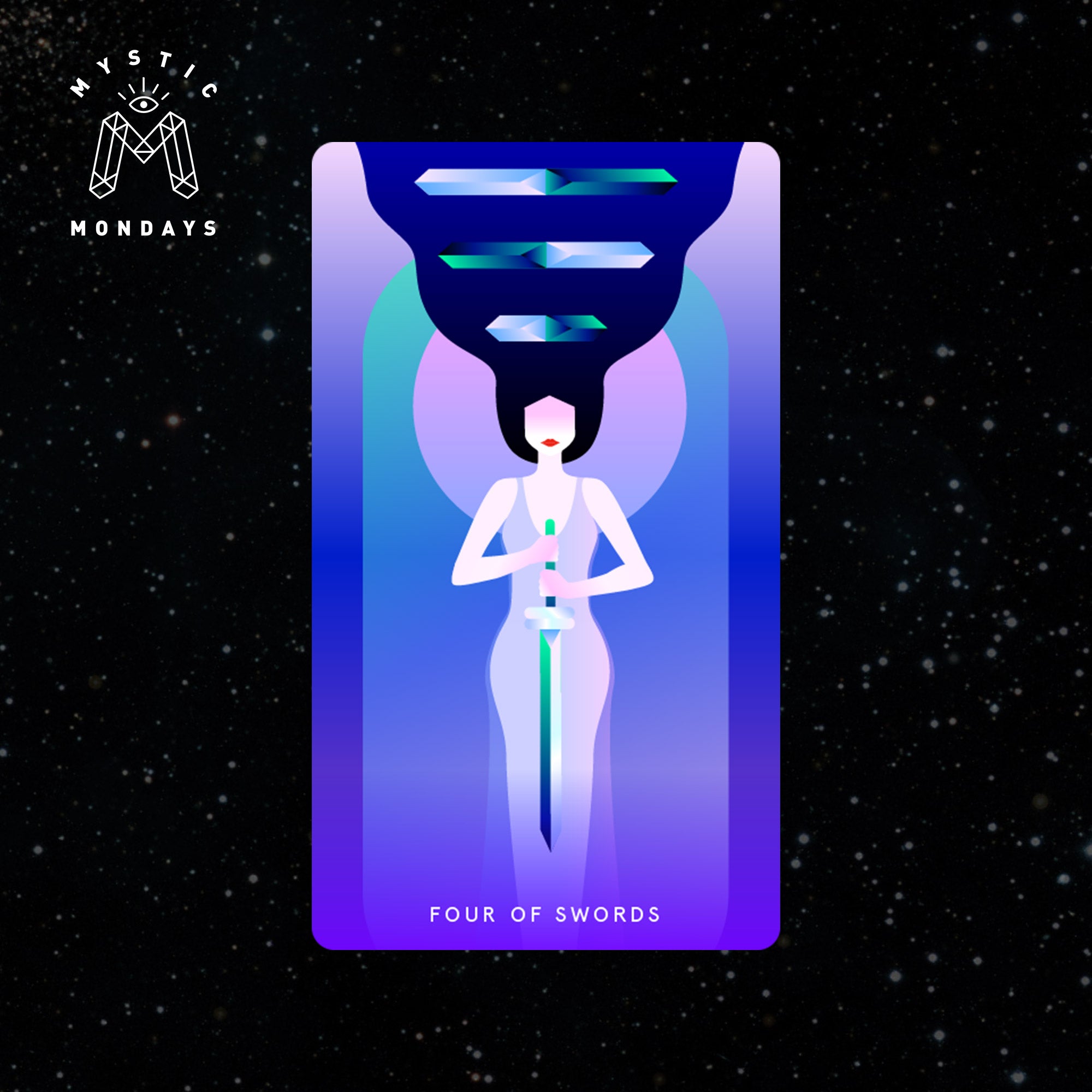 Four of Swords - Tarot Card Meaning - Grace Duong