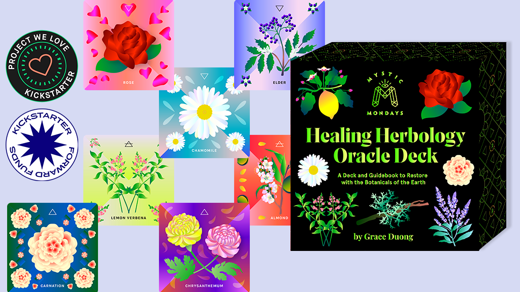 Mystic Mondays Healing Herbology Deck