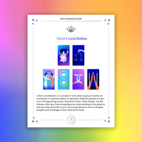 High Priestess and Justice Tarot Birth Cards Report