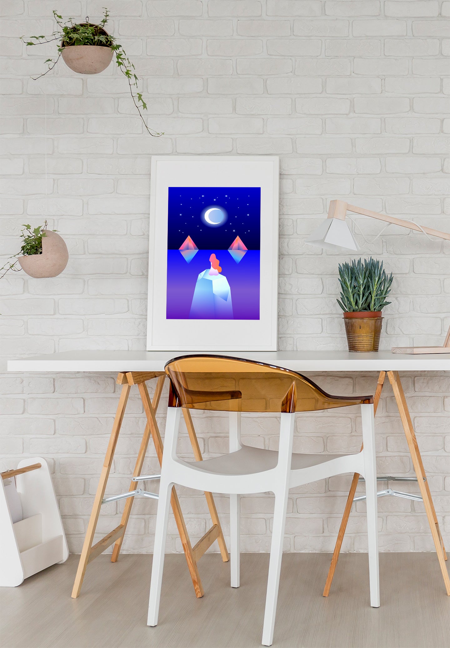 The Moon Print