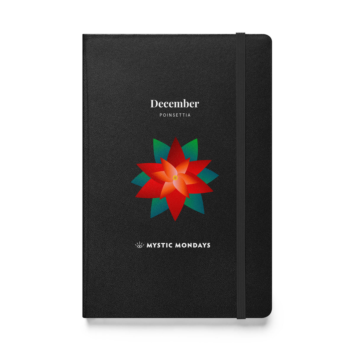 Poinsettia Hardcover Journal