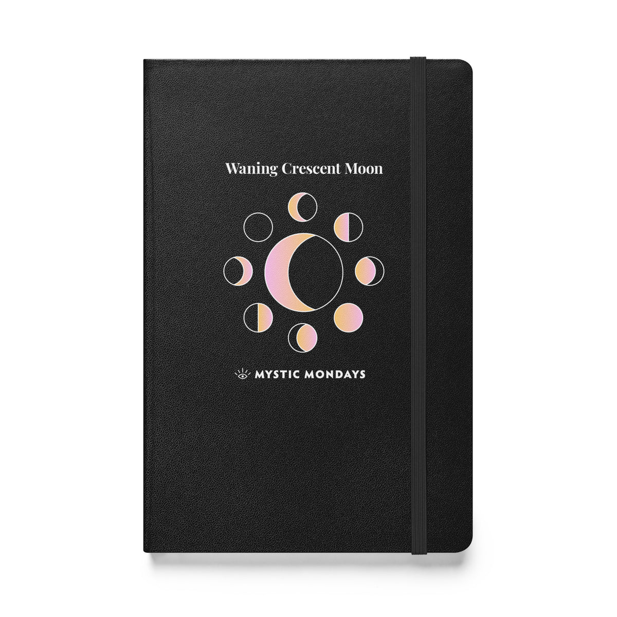 Waning Crescent Moon Hardcover Journal