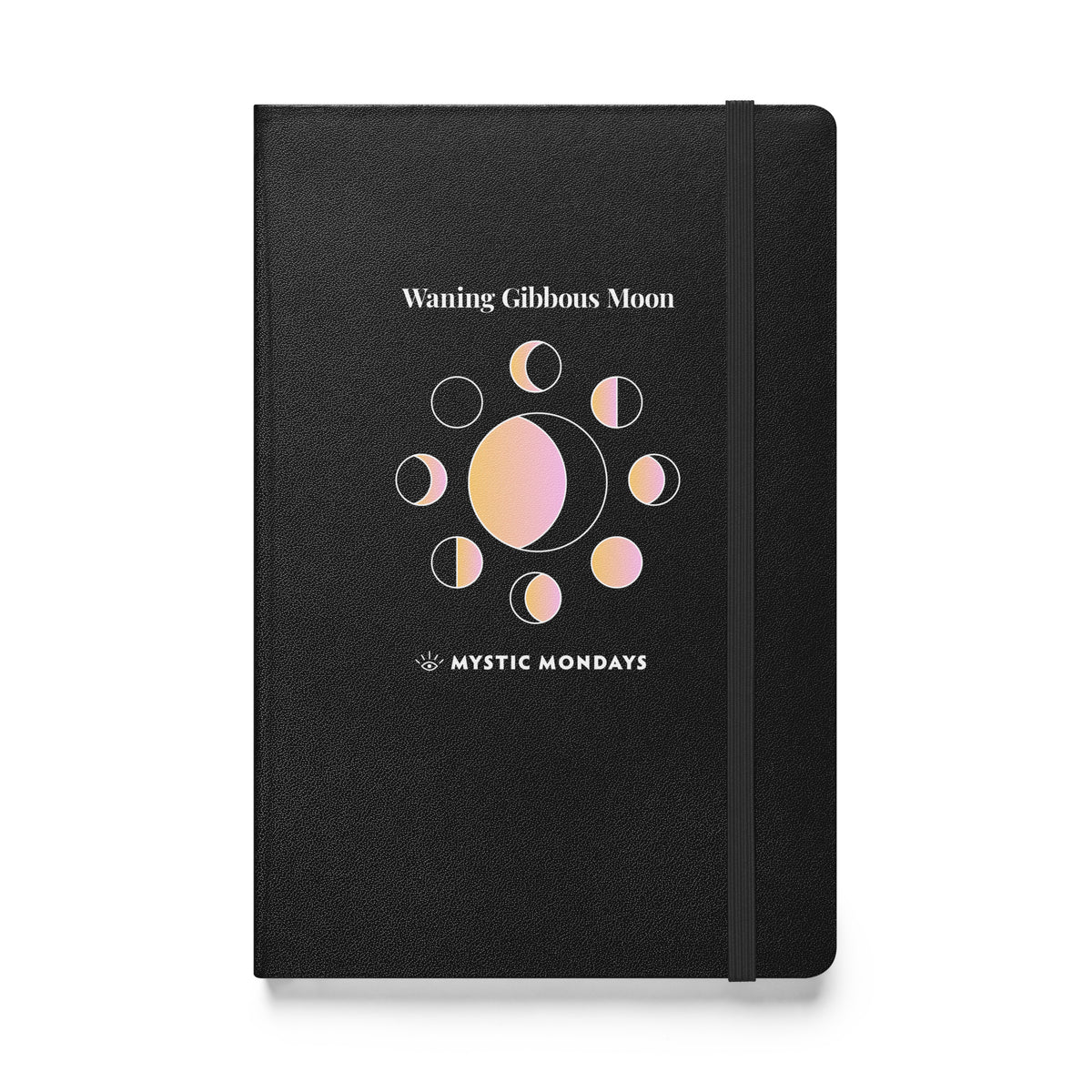 Waning Gibbous Moon Hardcover Journal