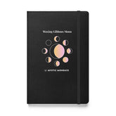 Waxing Gibbous Moon Hardcover Journal