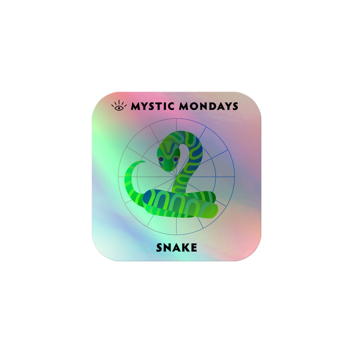 Snake Holo Sticker