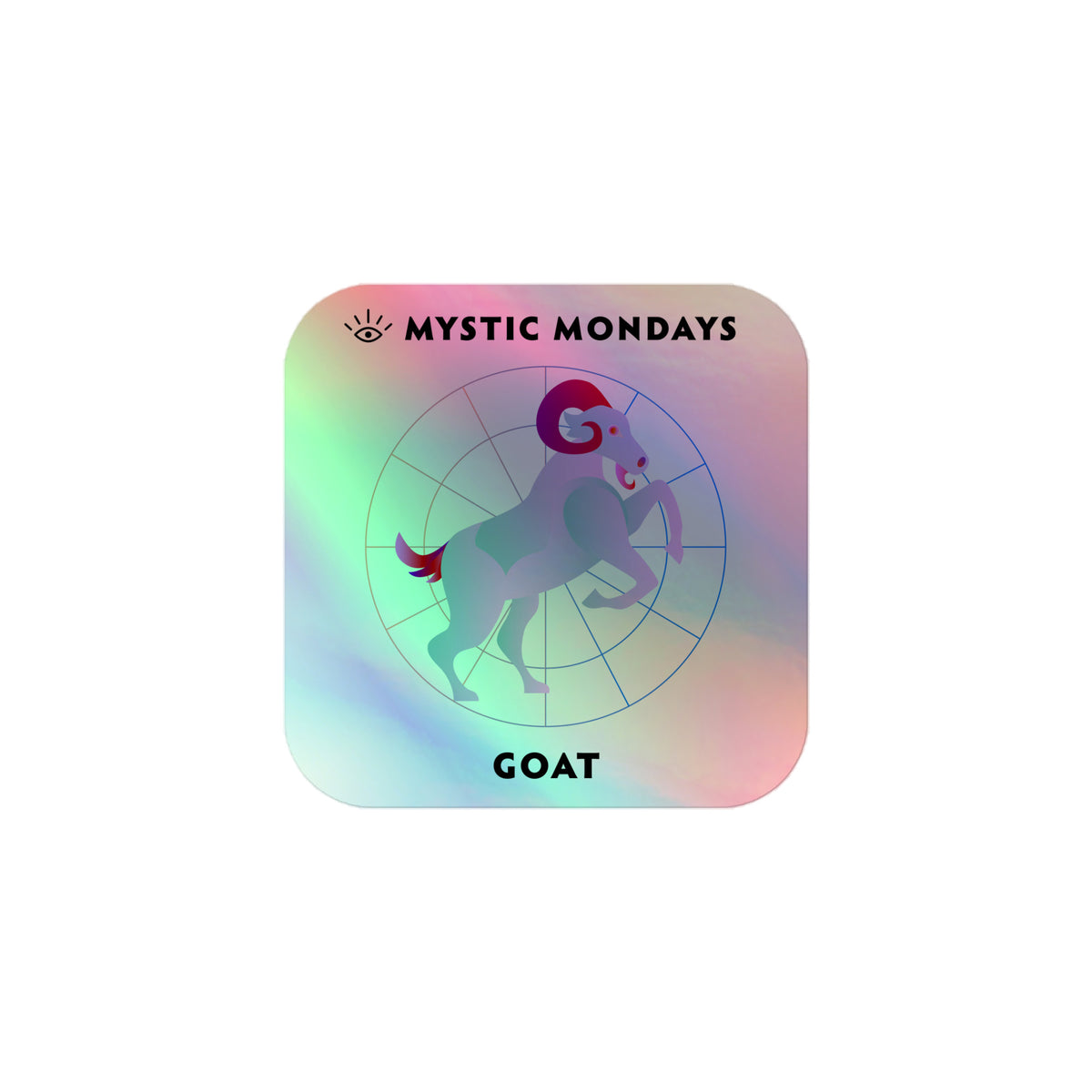 Goat Holo Sticker