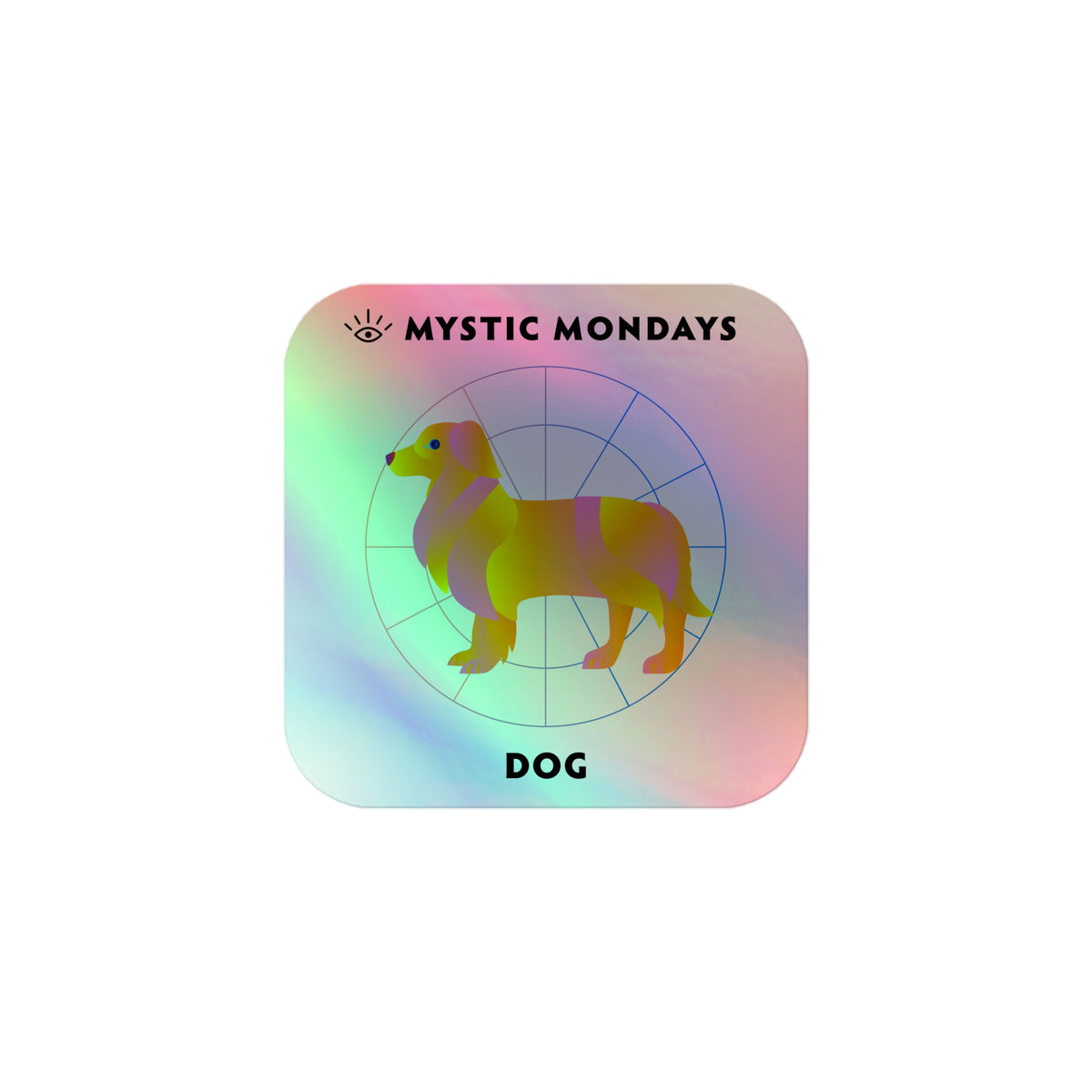 Dog Holo Sticker