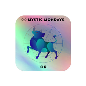 Ox Holo Sticker