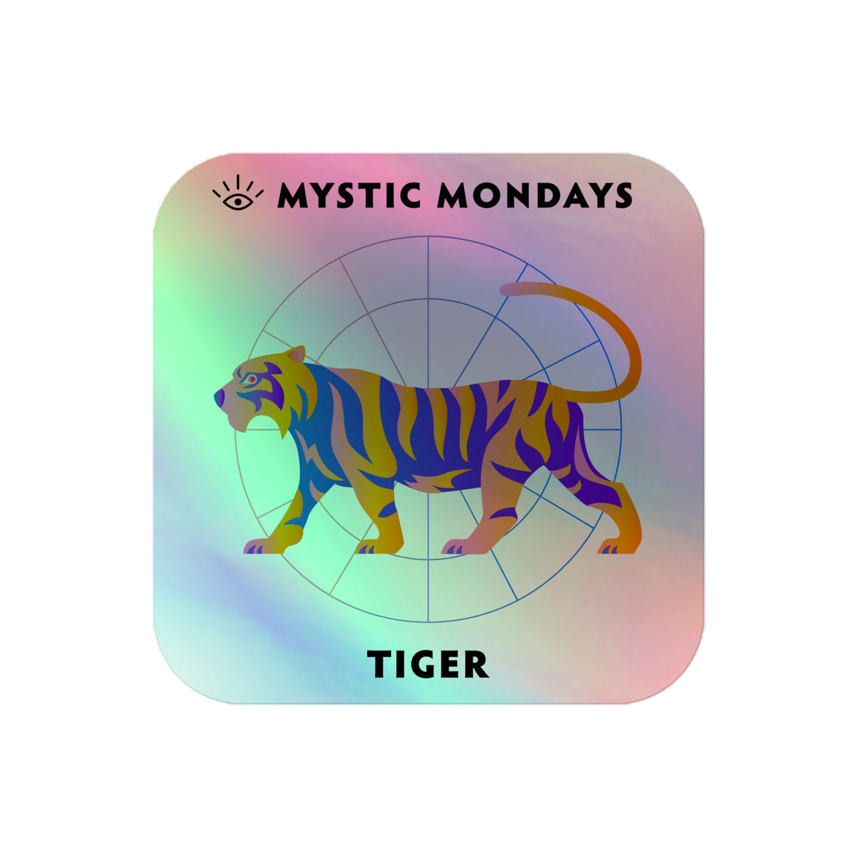 Tiger Holo Sticker