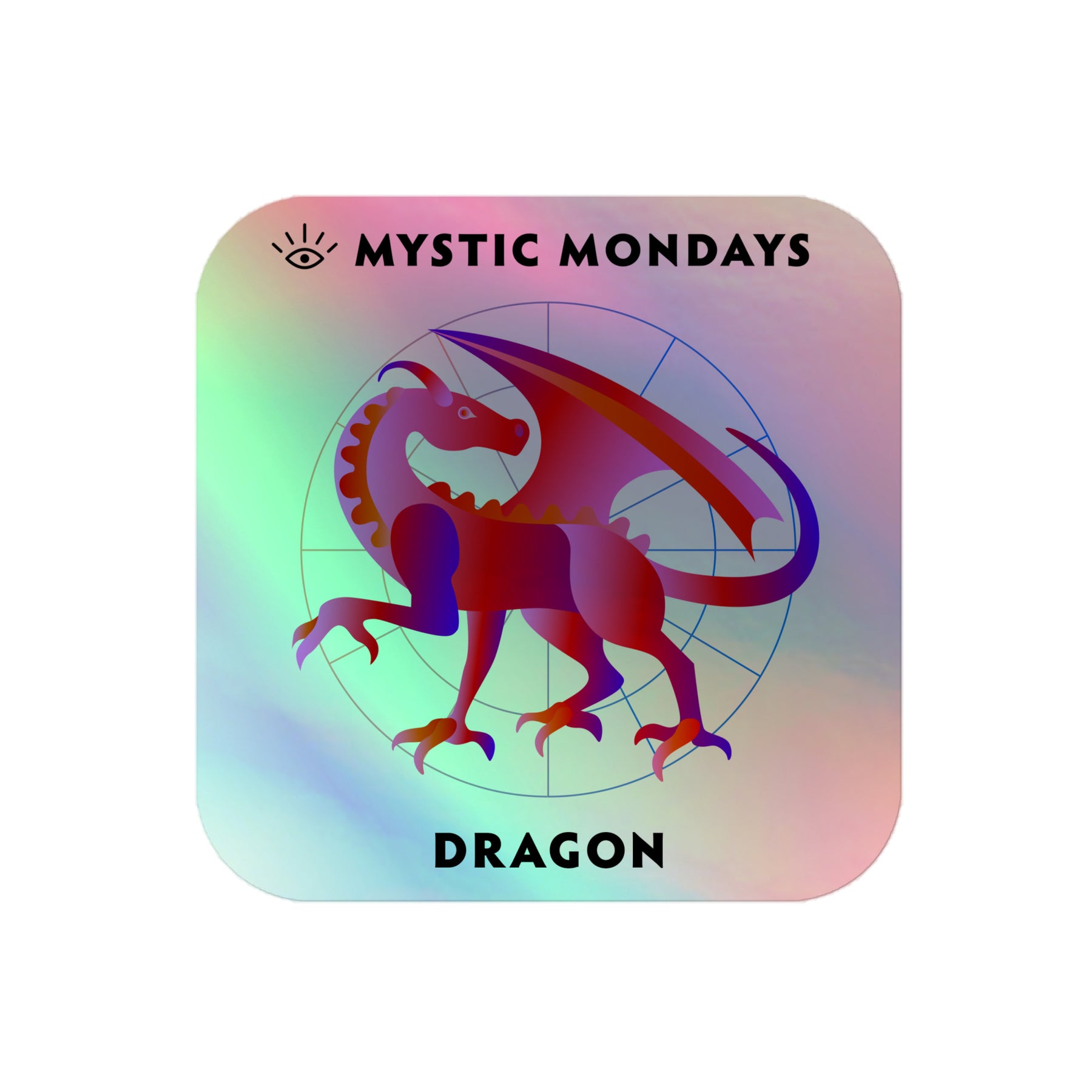 Dragon Holo Sticker