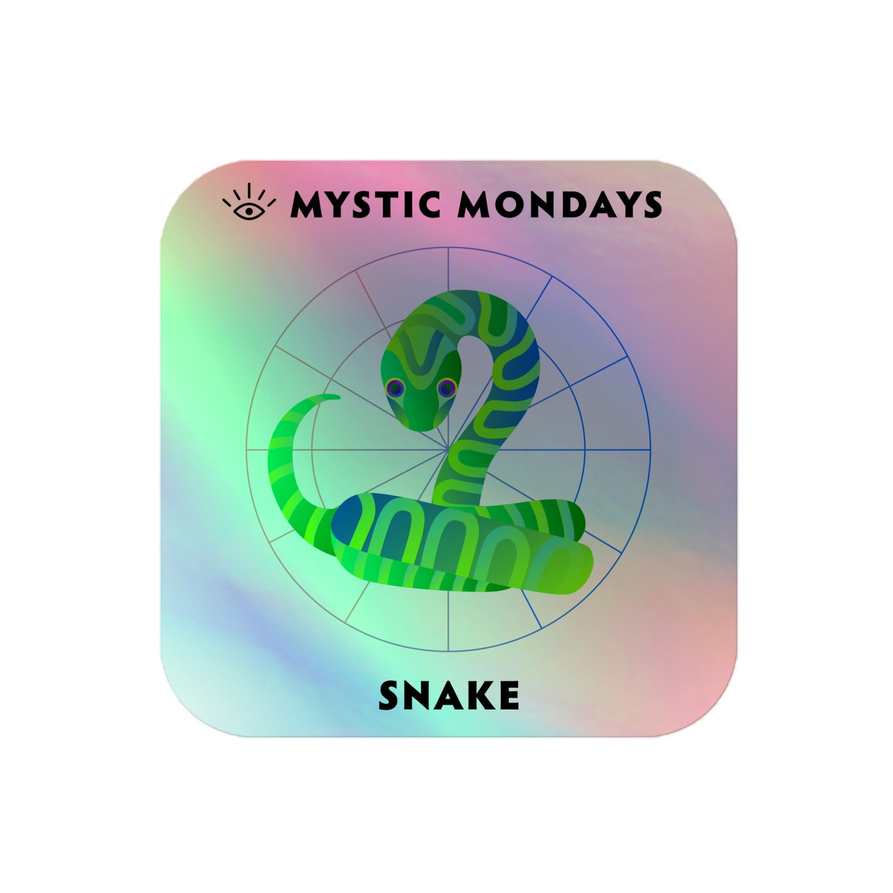 Snake Holo Sticker