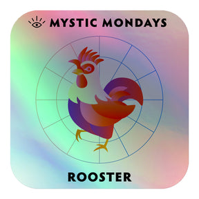 Rooster Holo Sticker