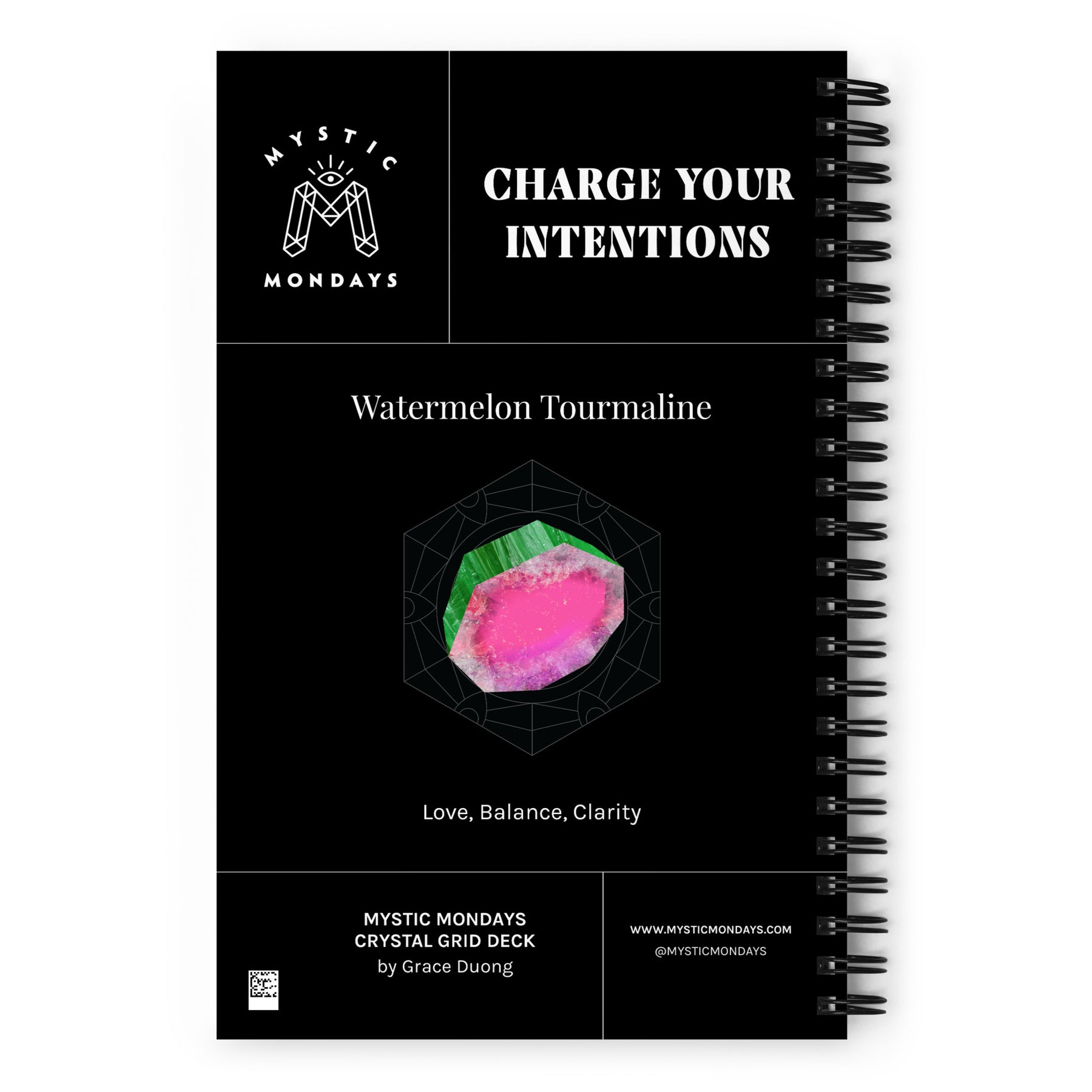 Watermelon Tourmaline Journal