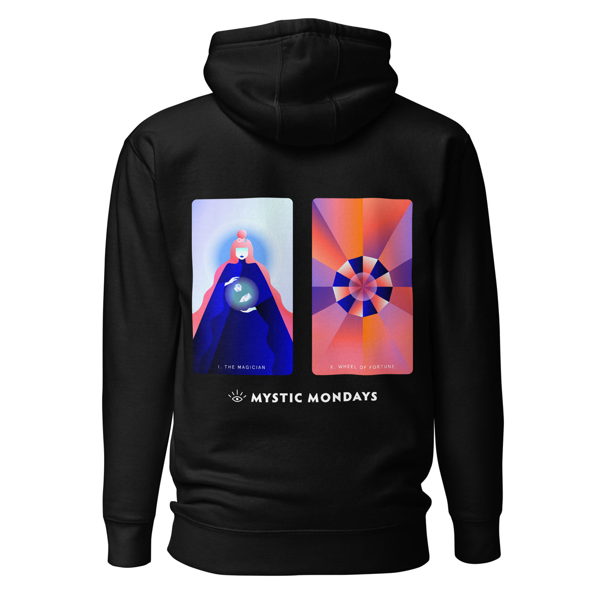 The Magician and Wheel of Fortune Hoodie
