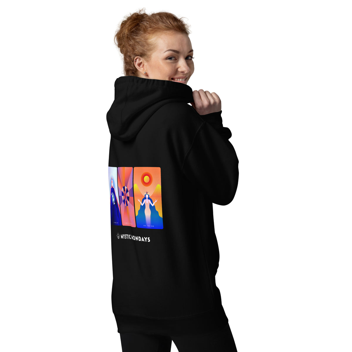 The Magician, Wheel of Fortune, and The Sun Hoodie