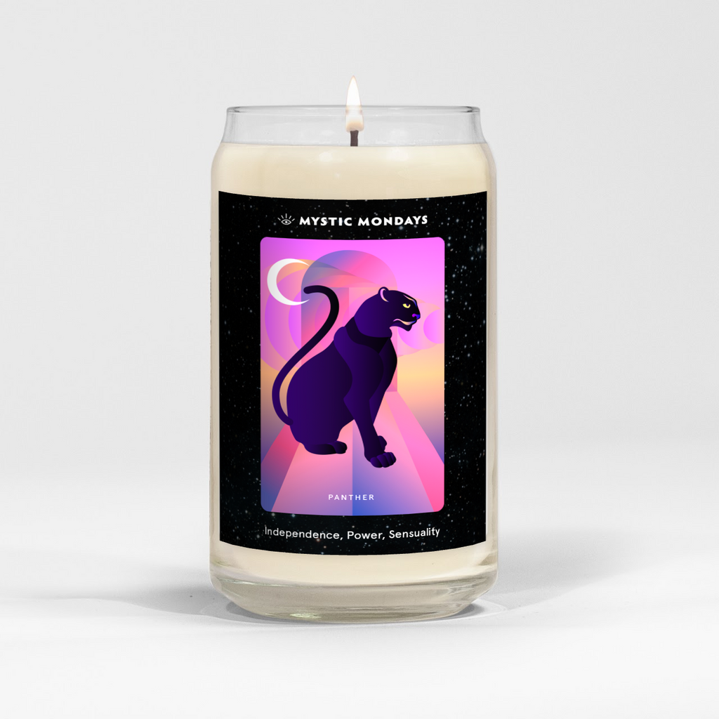Panther Candle