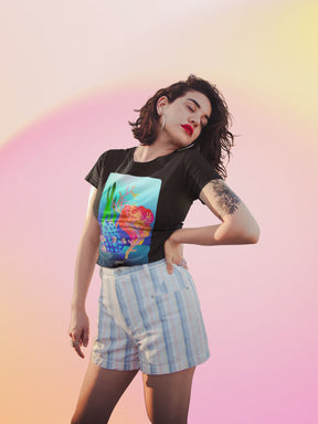 Coral T-shirt