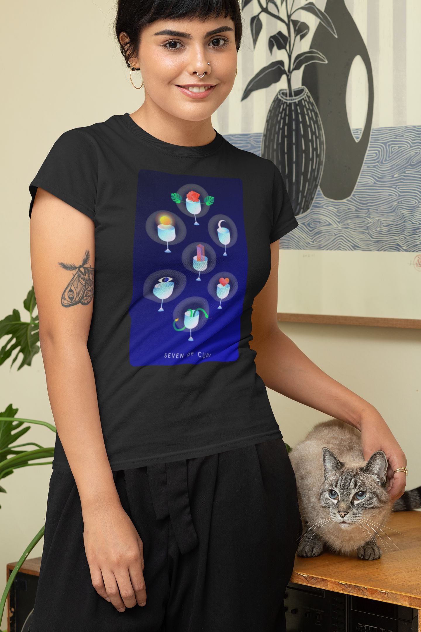 Seven of Cups T-shirt