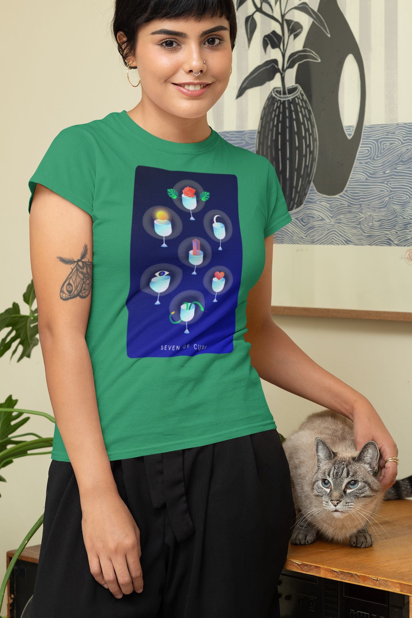 Seven of Cups T-shirt