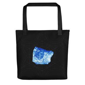 Blue Obsidian Tote Bag