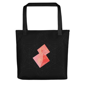 Pink Fluorite Tote Bag