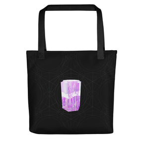 Purple Tourmaline Tote Bag