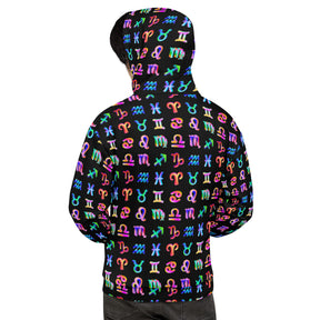 Zodiac Sign Symbols Hoodie