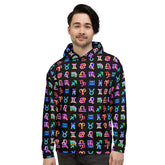 Zodiac Sign Symbols Hoodie