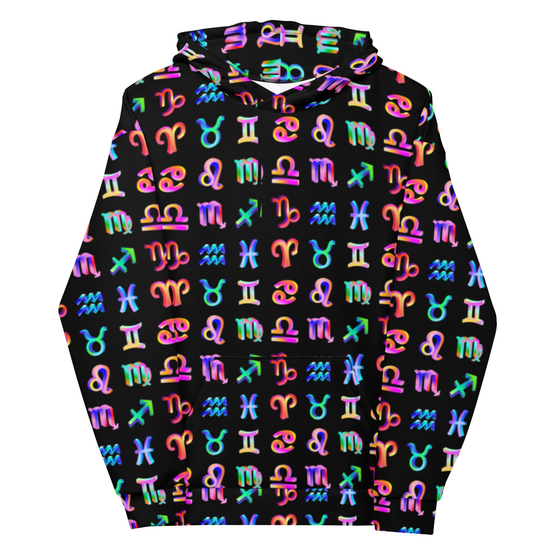 Zodiac Sign Symbols Hoodie