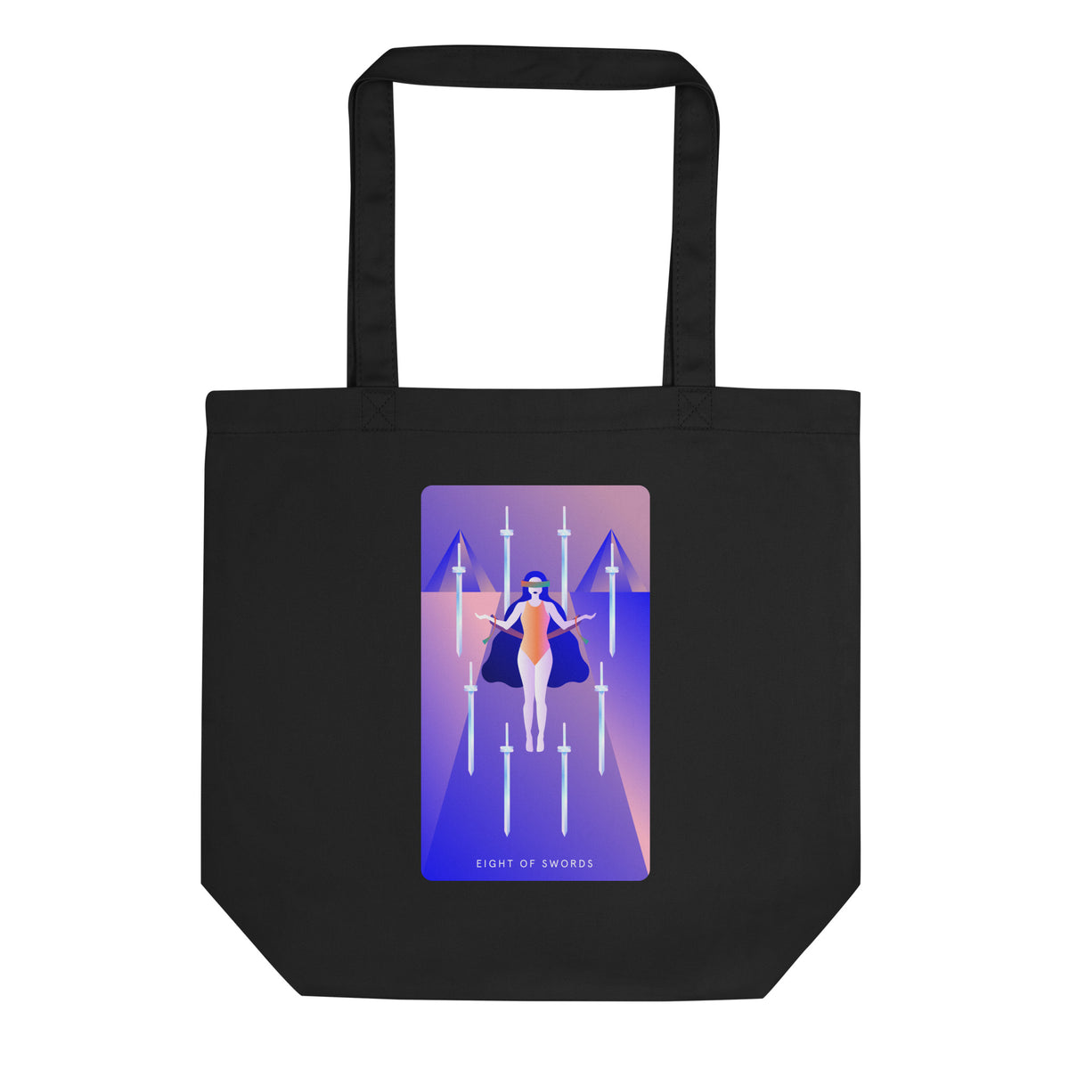 Eight of Swords Eco Tote Bag