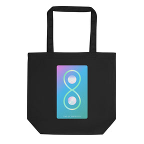 Two of Pentacles Eco Tote Bag