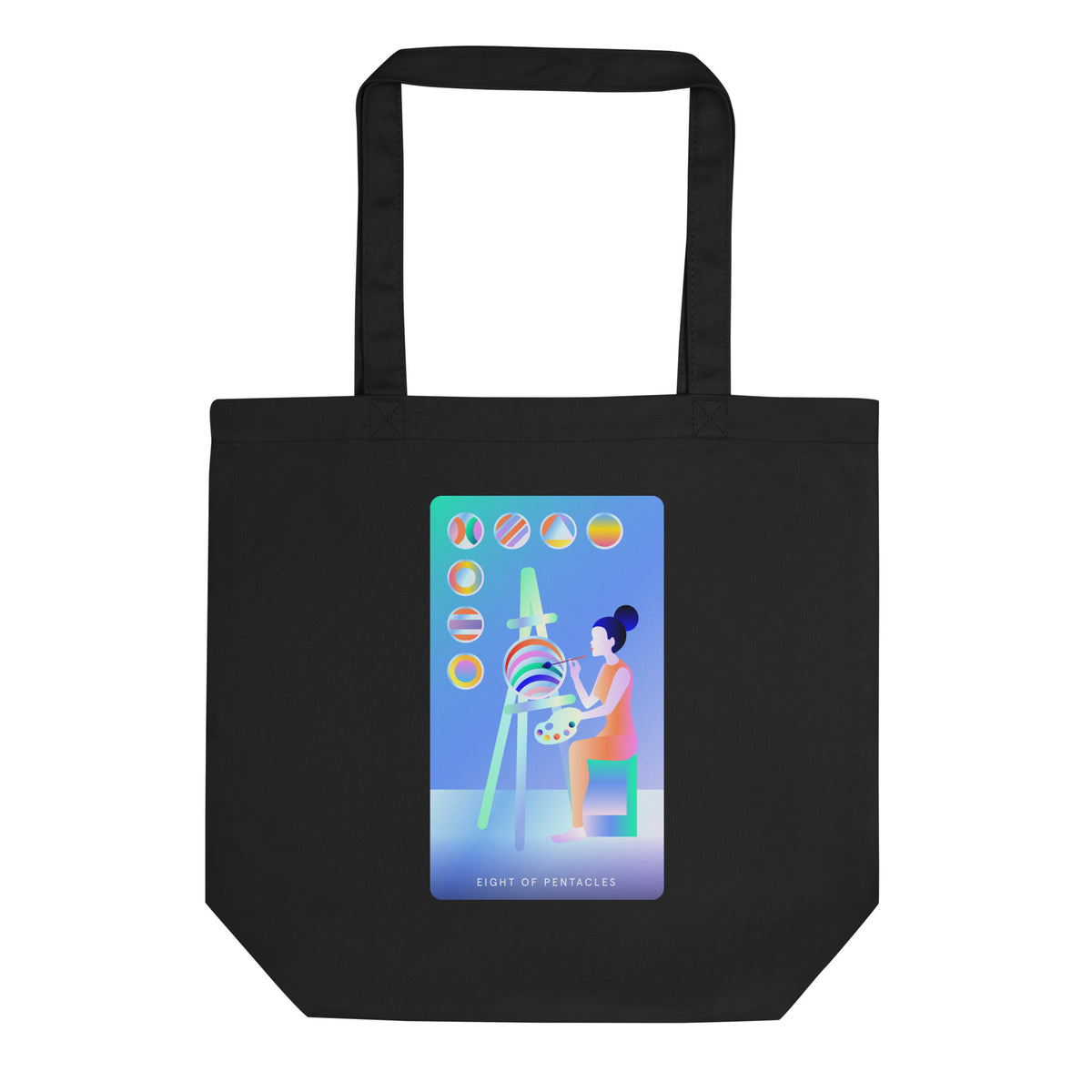 Eight of Pentacles Eco Tote Bag