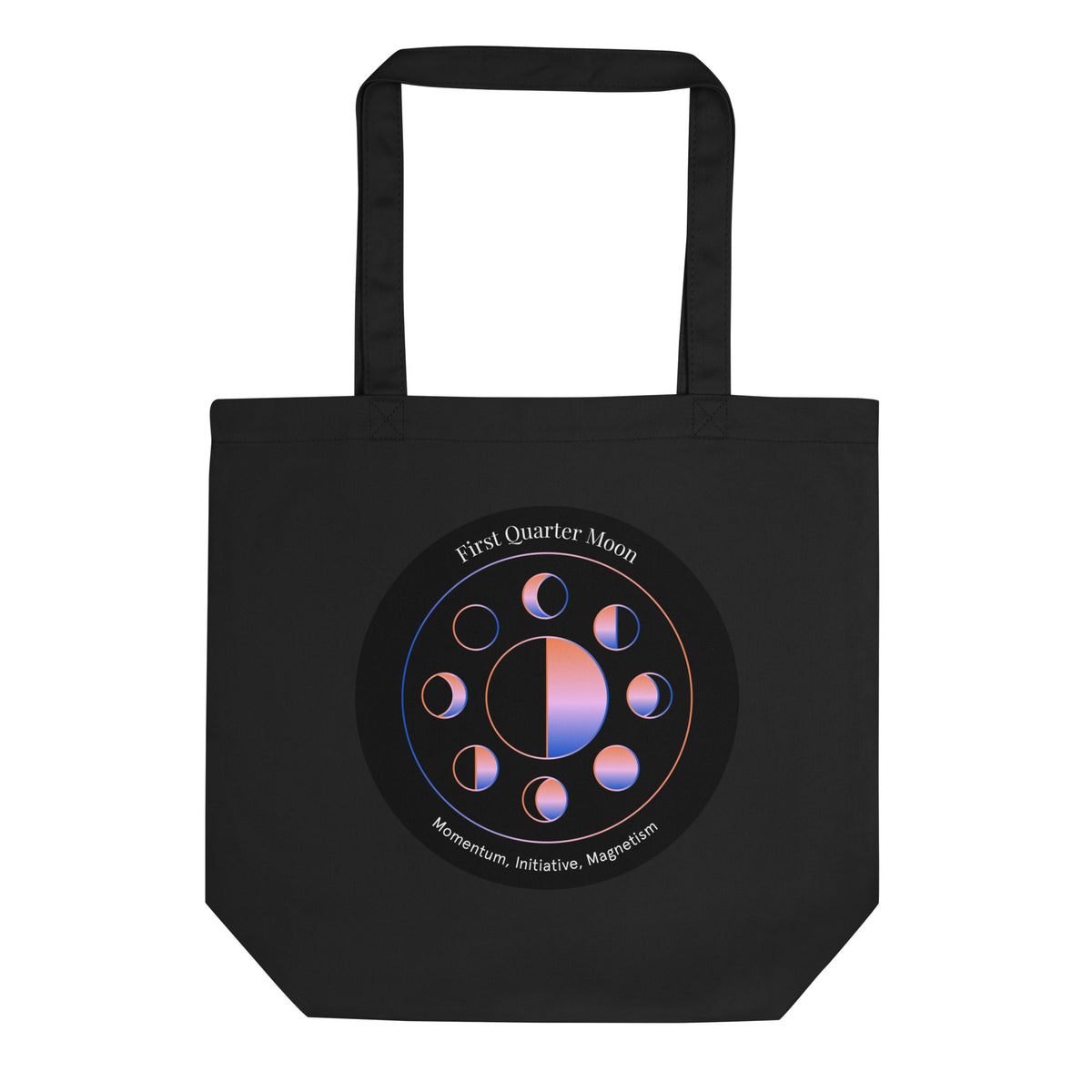 First Quarter Moon Tote Bag