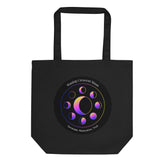 Waning Crescent Moon Tote Bag