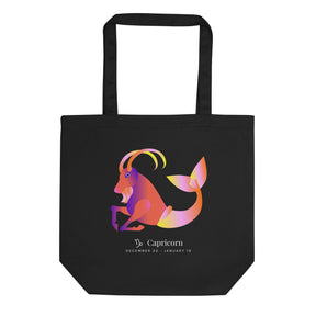 Capricorn Zodiac Tote Bag