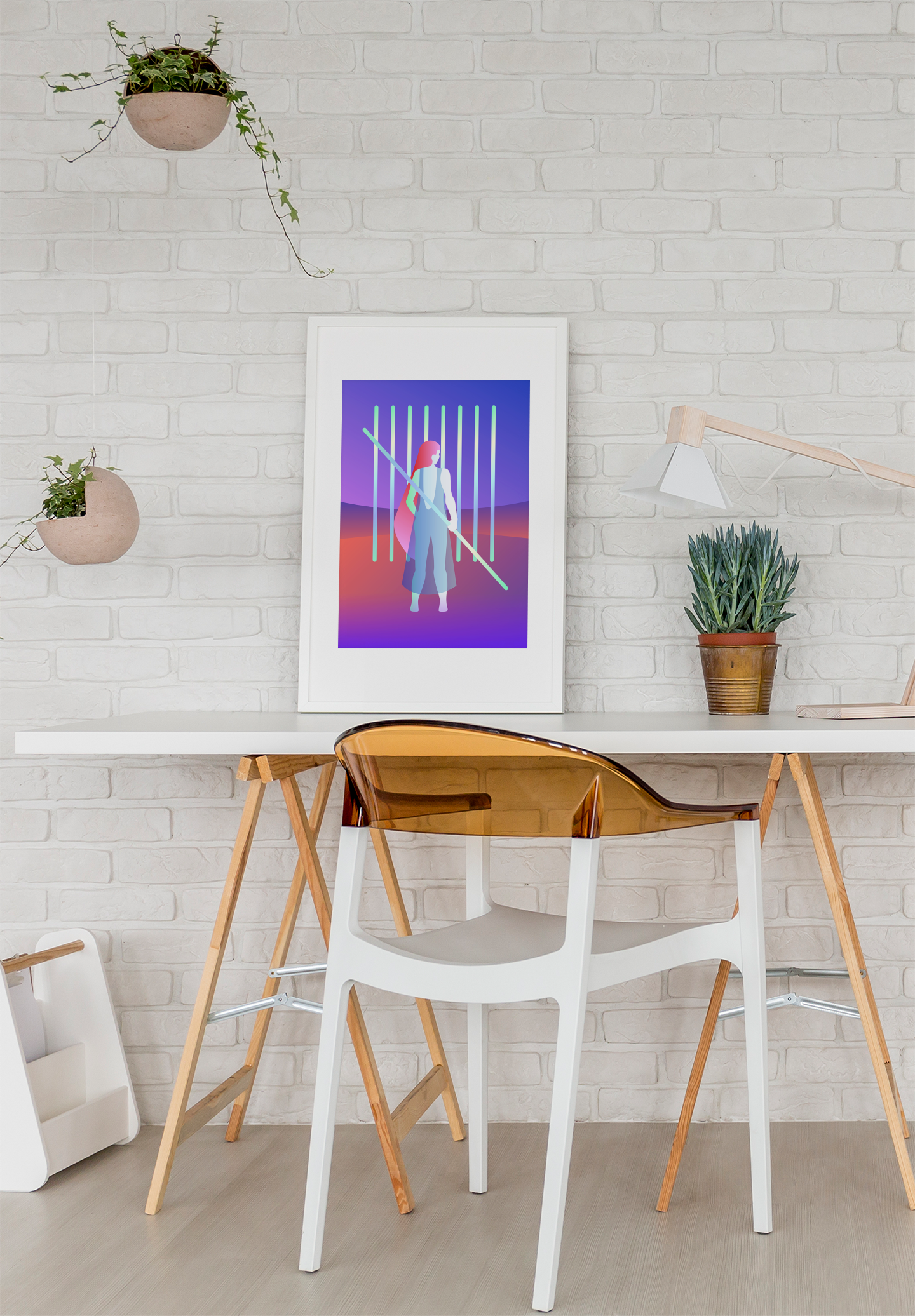 Nine of Wands Print